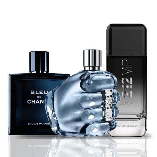 Set di 3 profumi | Bleu de Chanel + Only The Brave + 212 VIP Black